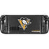 NHL Pittsburgh Penguins Distressed Steam Deck Handheld Gaming Computer Skin